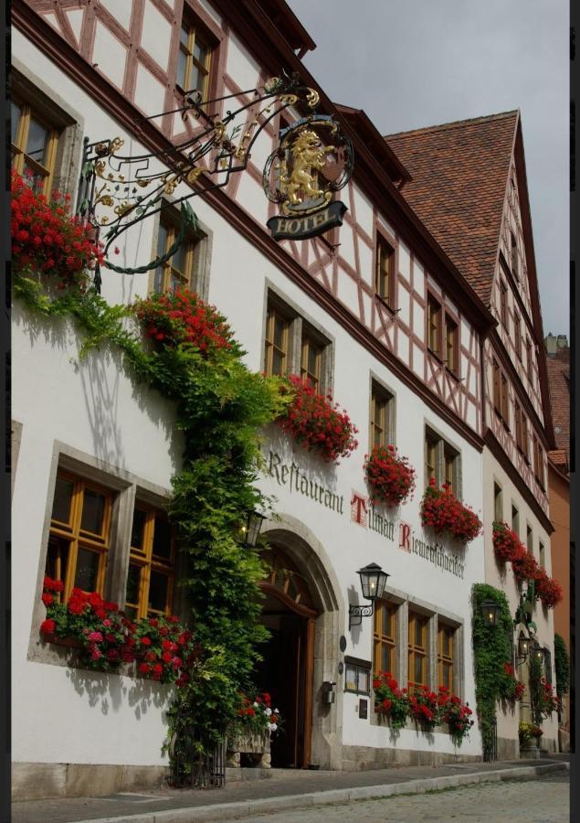 Tilman Riemenschneider Hotell Rothenburg ob der Tauber Exteriör bild