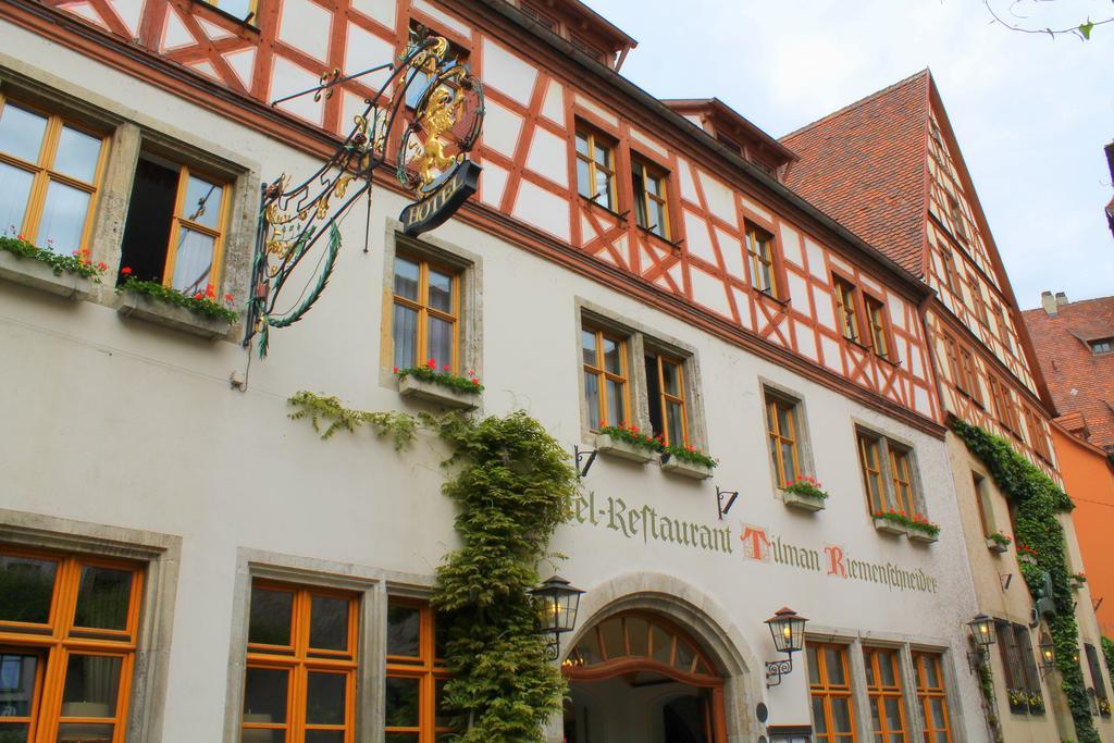 Tilman Riemenschneider Hotell Rothenburg ob der Tauber Exteriör bild